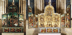 Retable de l'abbaye de Baume-les-Messieurs (Jura) - Franche-Comté