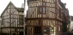 Maison à pan de bois dite de l'Arbre de Jessé, Joigny (Yonne) - Bourgogne