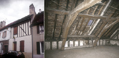 Maison à pan de bois, 5, rue Boffrand, Joigny (Yonne) - Bourgogne