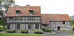 Manoir de la Barberie (logis, extension et cellier) - Pays d'Auge