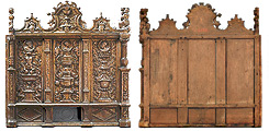 Boiserie Renaissance (inv. OA6986), Département des Objets d'art, Musée du Louvre (Paris -75)