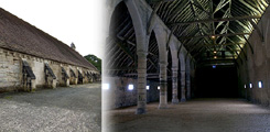 Grange aux Dimes, Abbaye de Maubuisson (Val-d'Oise) - Ile de France