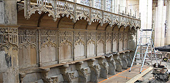 Stalles de l'église de Saint-Martin-aux-Bois (60)